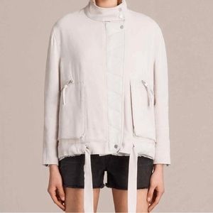 All Saints Victoria Moto Bomber Jacket